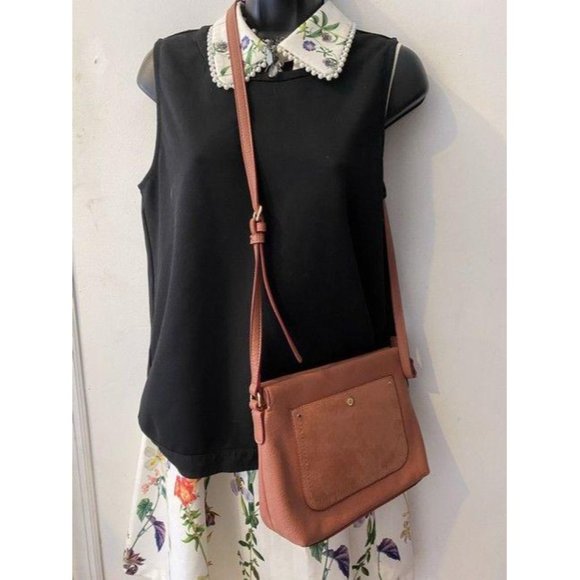 lc lauren conrad orange cross body bag - Picture 4 of 8